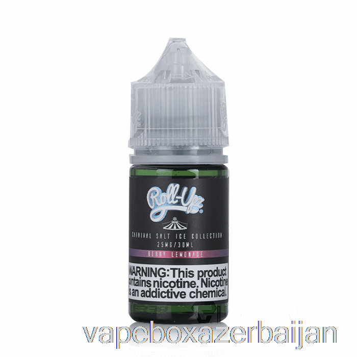 Vape Smoke ICE Berry Lemonade SALT - Carnival - Juice Roll Upz - 30mL 50mg